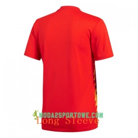 Koszulka Hiszpania Mistrzostwa Świata 2018 Domowe Stroje Piłkarskie Długi Rękaw